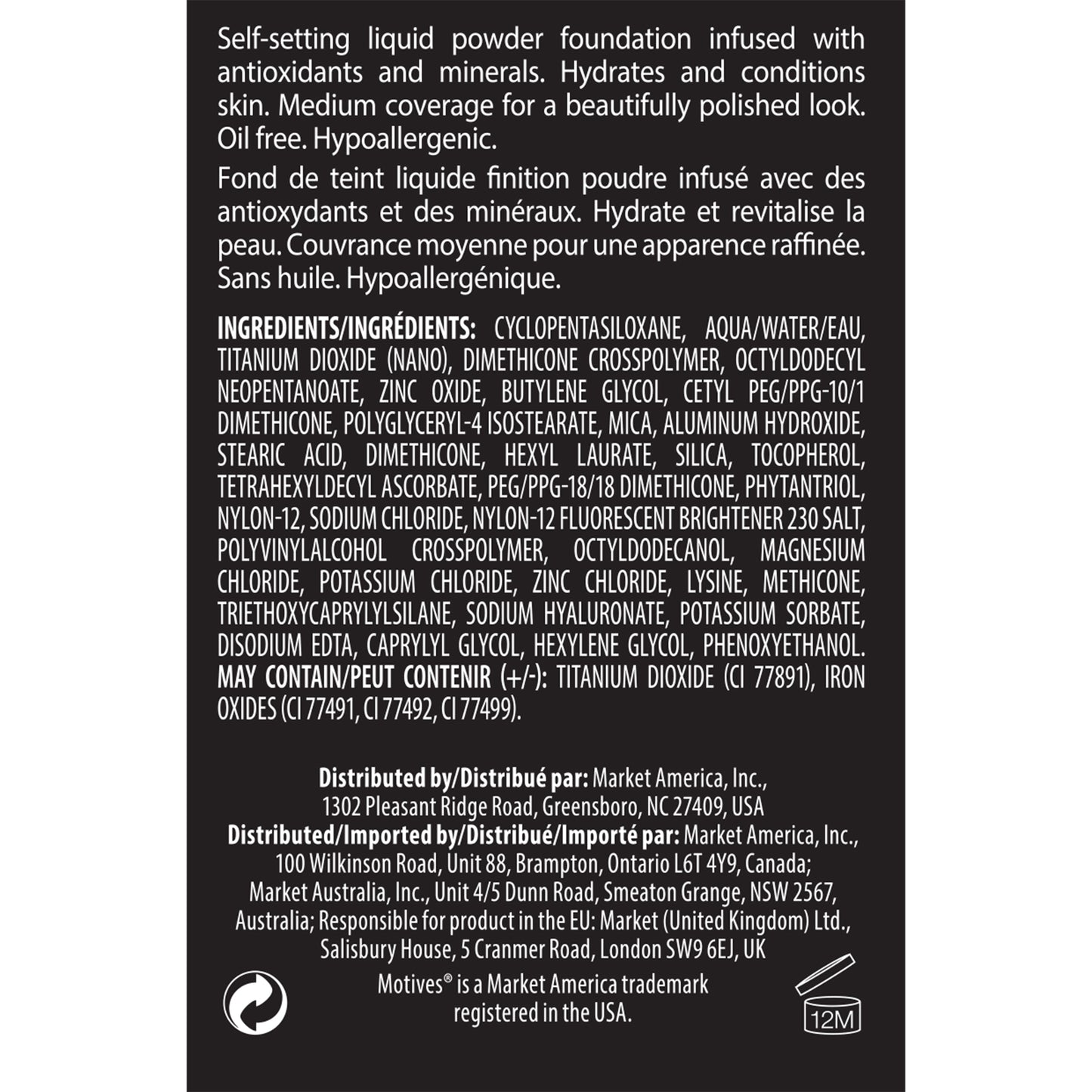 Motives® Liquid Powder Mineral Foundation with SPF 15