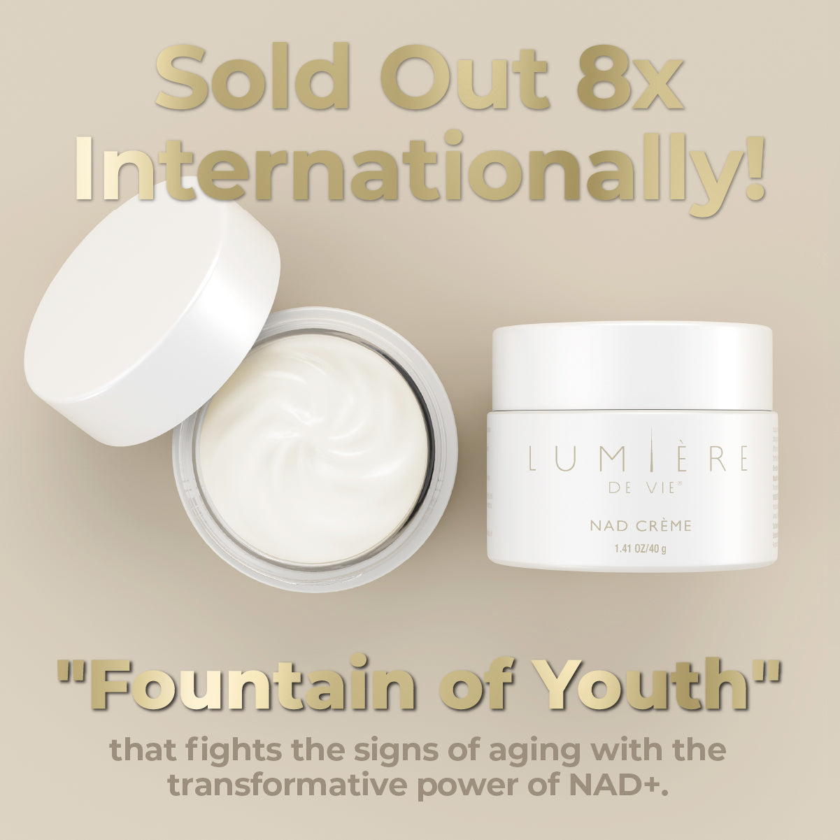 Lumière de Vie® NAD Crème