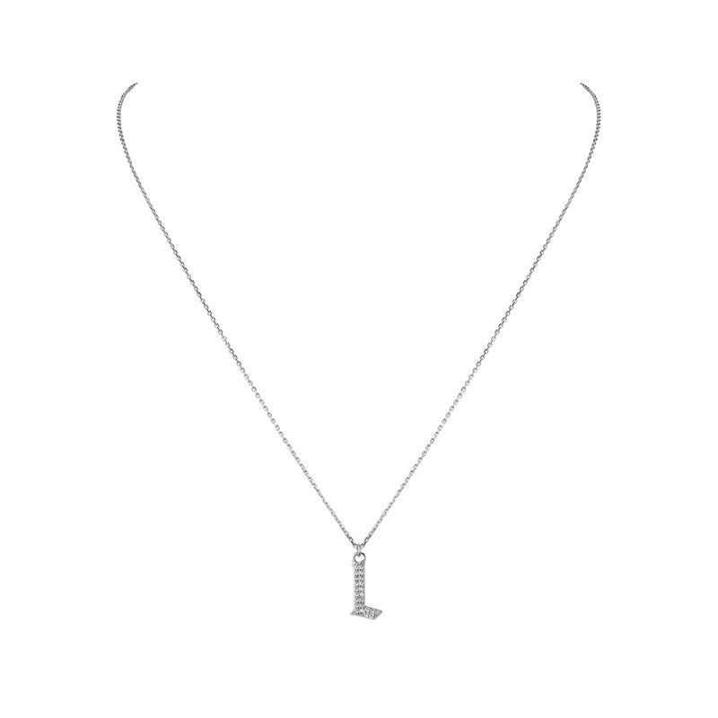 INITIAL – Gothic Letter Necklace