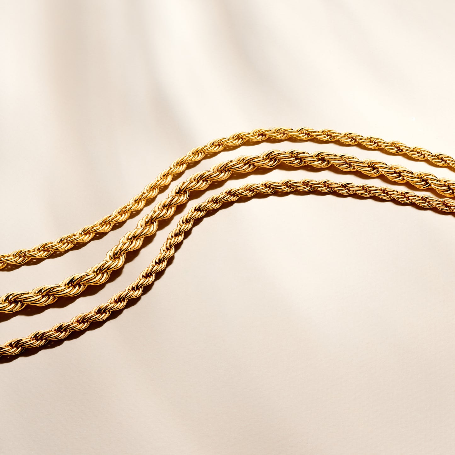 LEON - Extended 6 mm Rope Chain Bracelet