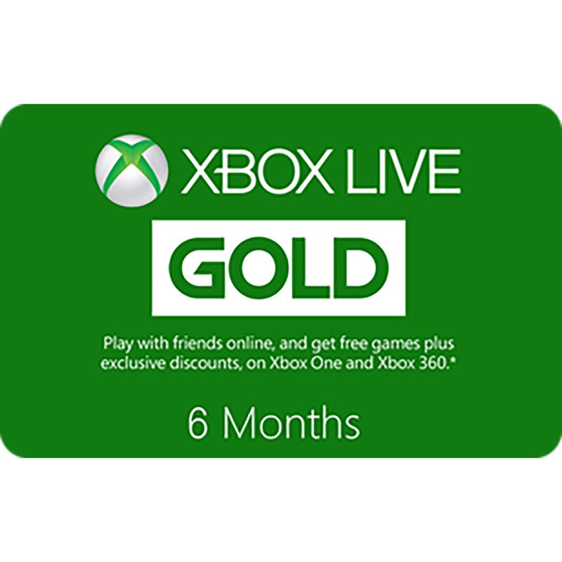 Xbox Live Monthly Subscription eGift Card