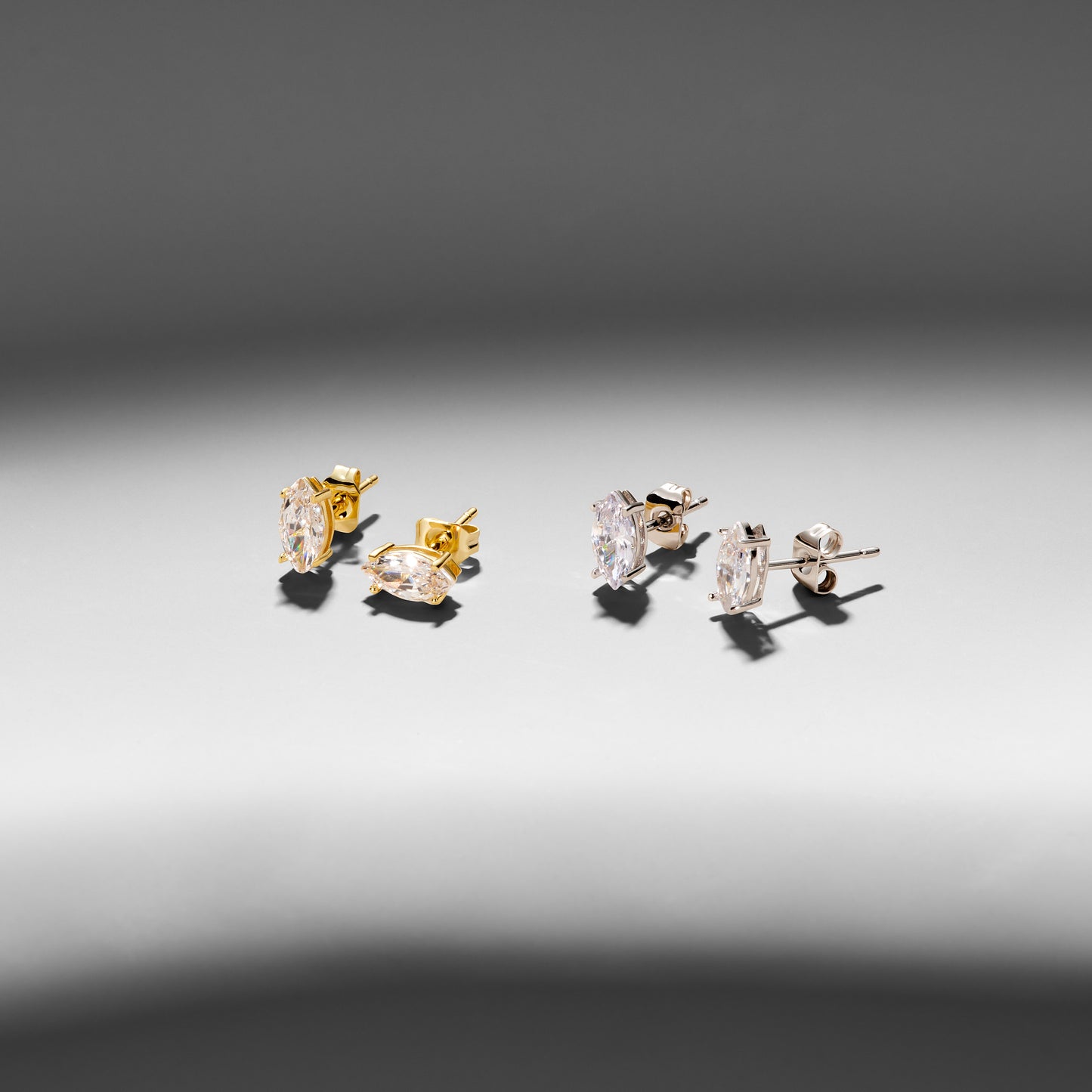 JOSEPHINE – Marquise Stud Earrings