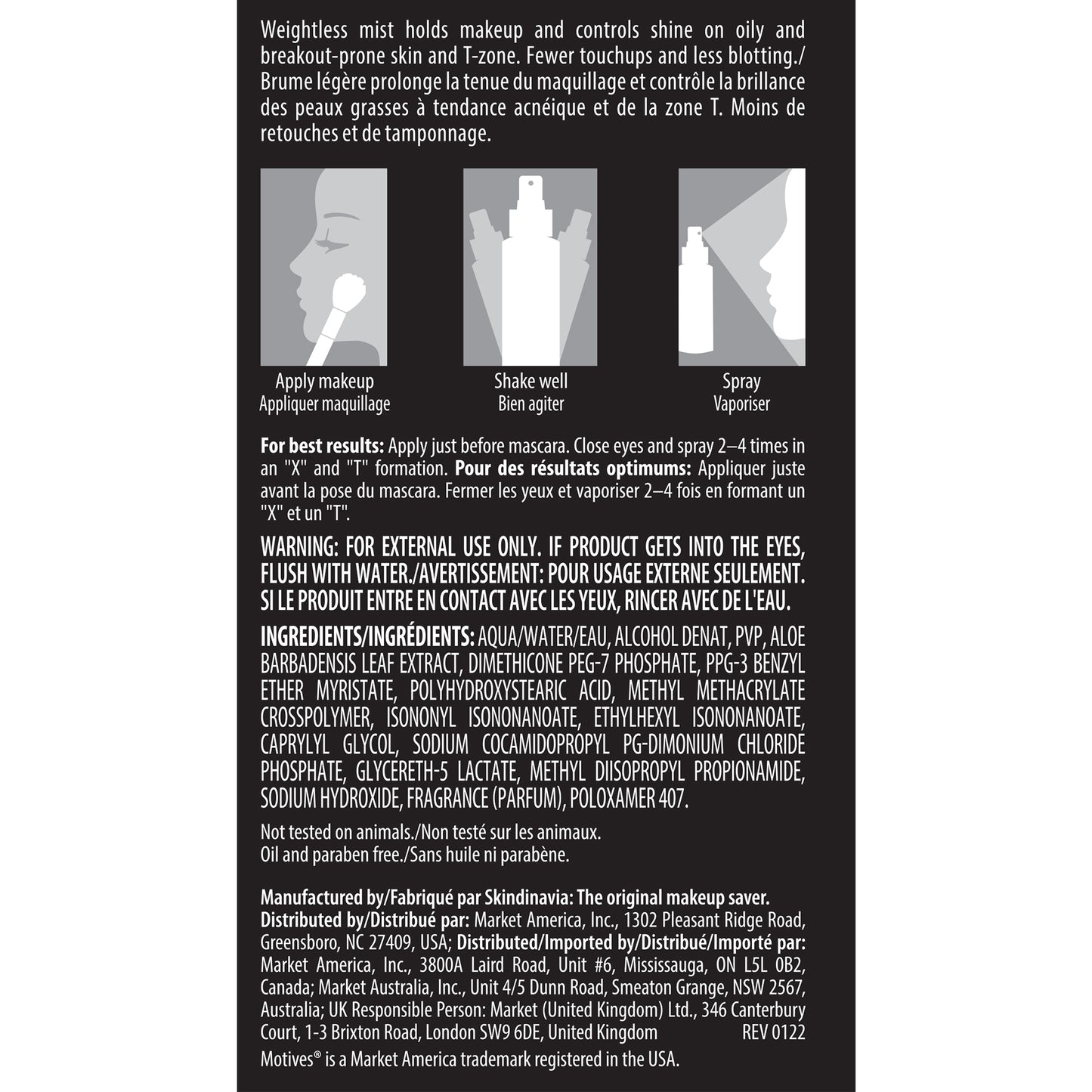 Motives® No More Shine Makeup Setting Spray