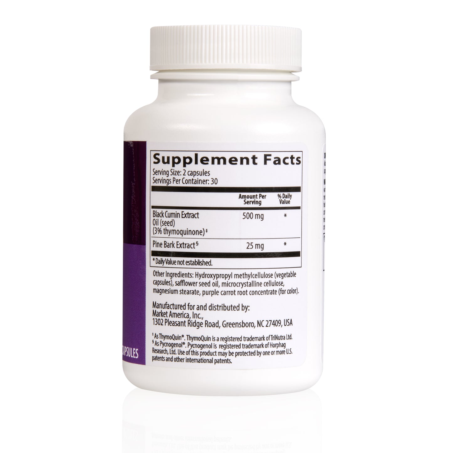 Thymenol™黑種草籽油松樹皮萃取物複方膠囊食品