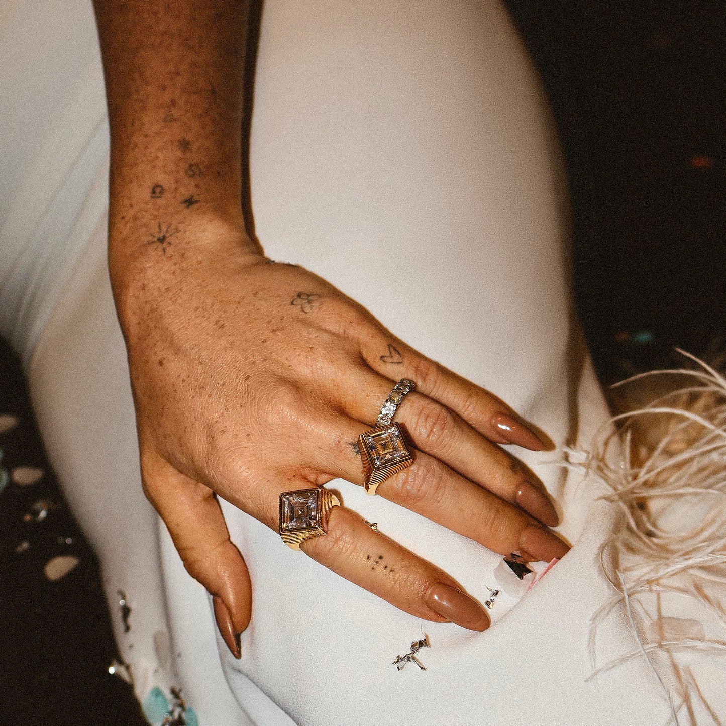 JULIOUS – Statement Square Ring