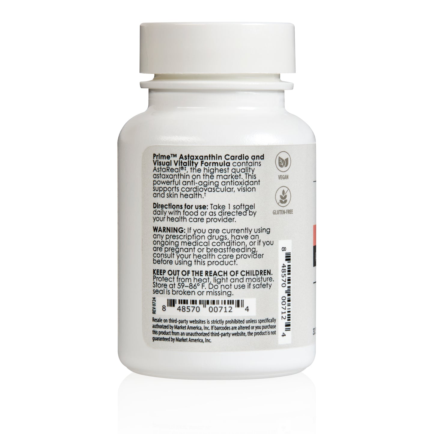 Prime™ Astaxanthin Cardio and Visual Vitality Formula