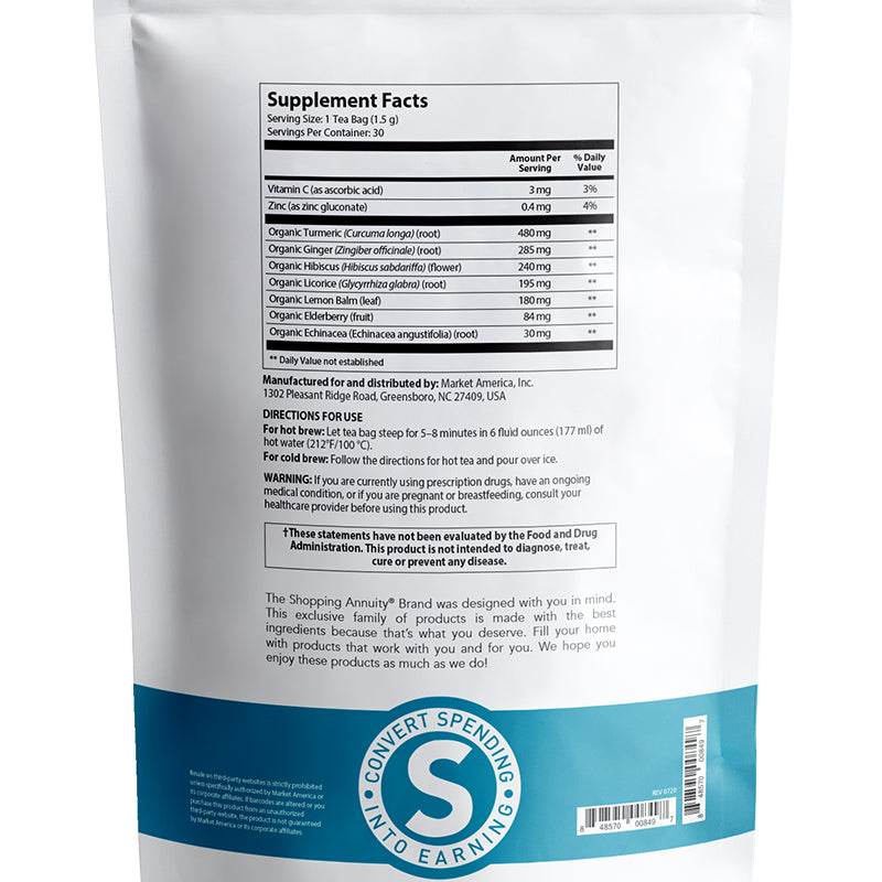 Shopping Annuity Brand Premium ImmuniTea