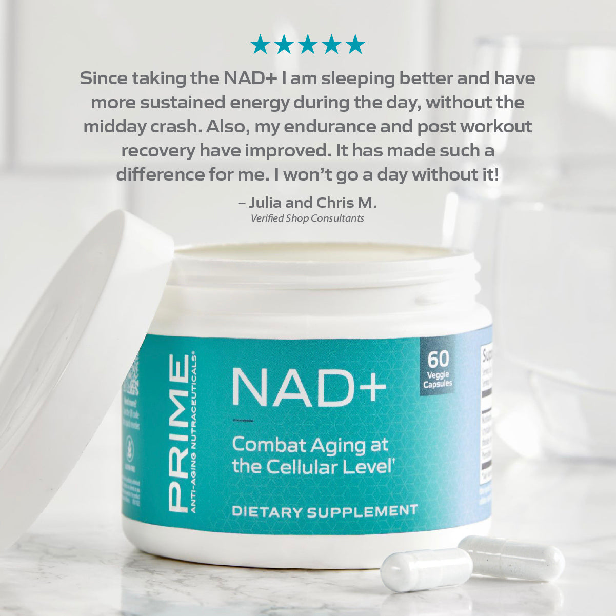 Prime Anti-Aging Nutraceuticals® NAD+菁源寶