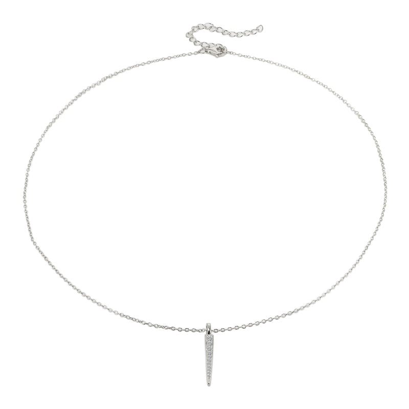 HEIDI - Pave Stick Necklace