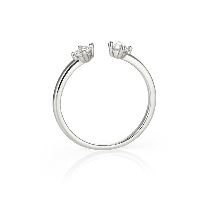 NICOLE - Double Solitaire Ring