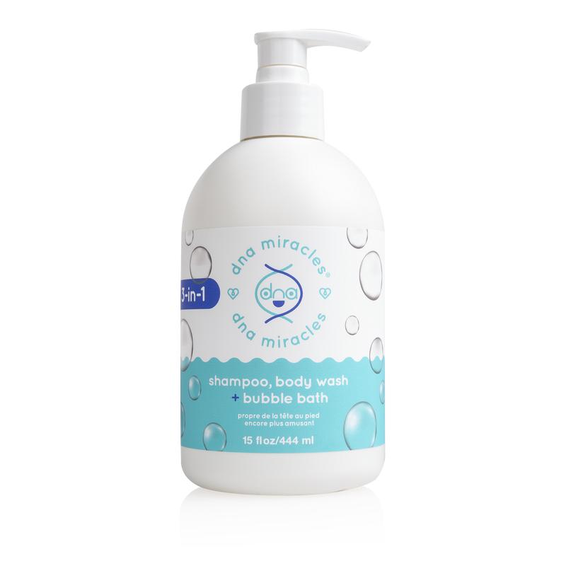 產品名稱:DNA Miracles®兒童三合一洗髮沐浴露