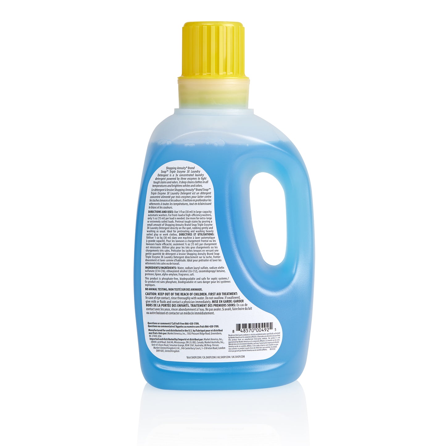 Shopping Annuity Brand SNAP™ Triple Enzyme 3X Laundry Detergent