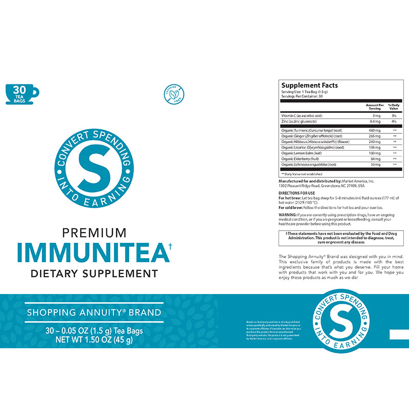 Shopping Annuity Brand Premium ImmuniTea