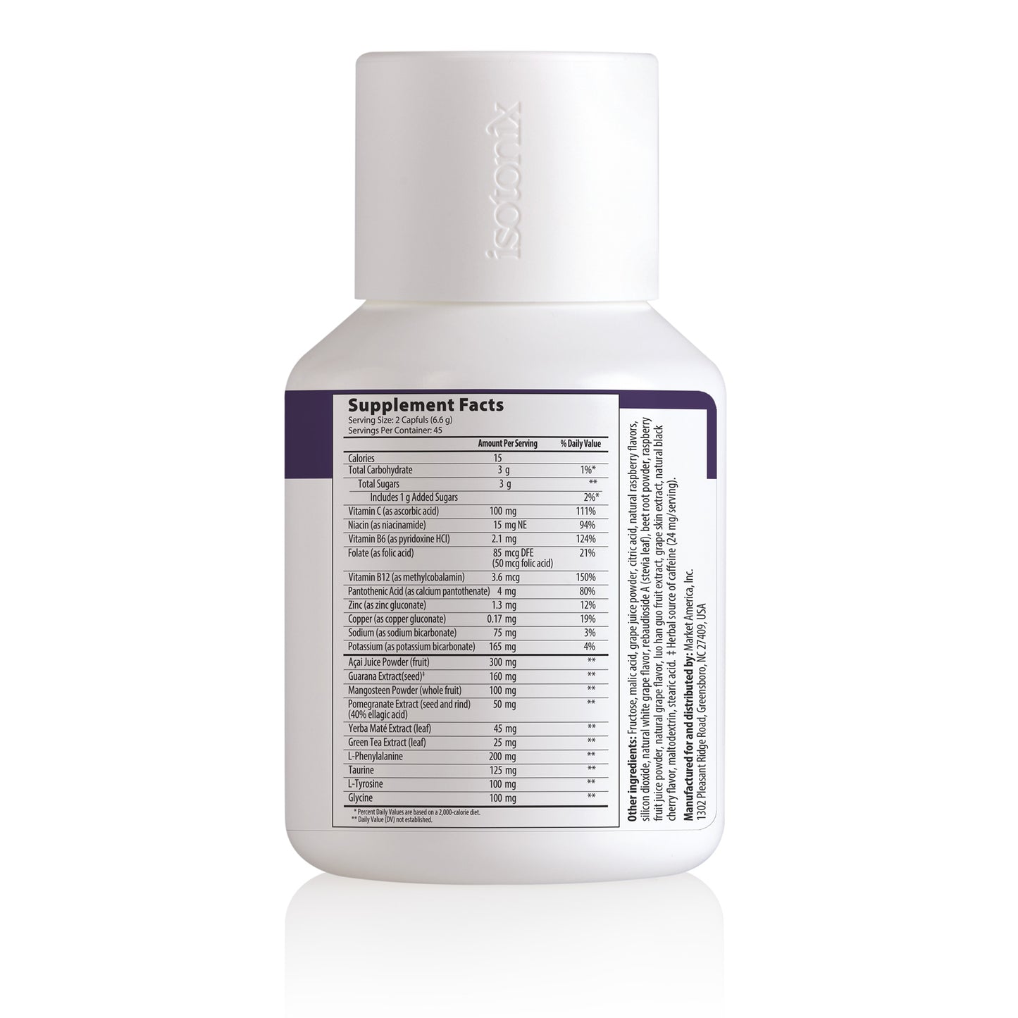 Isotonix巴西莓配方粉末