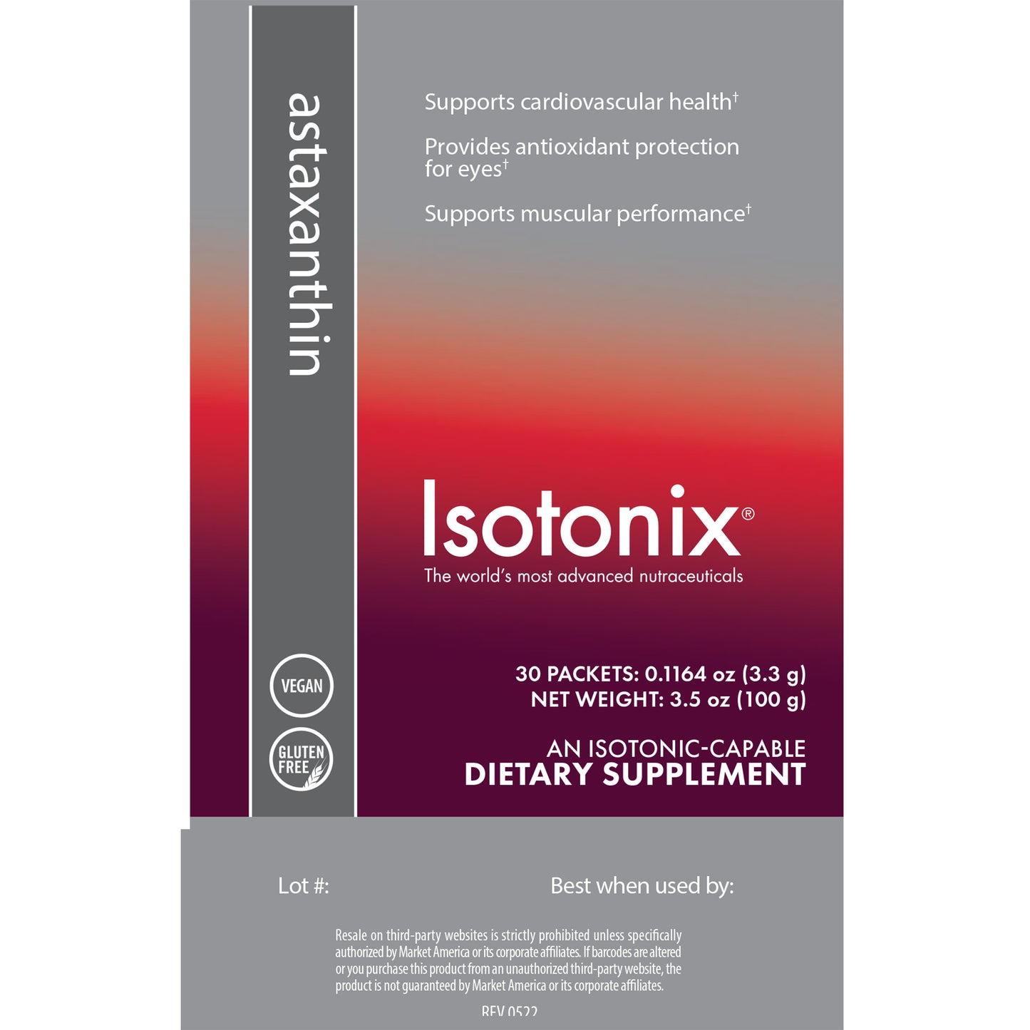 Isotonix® Astaxanthin