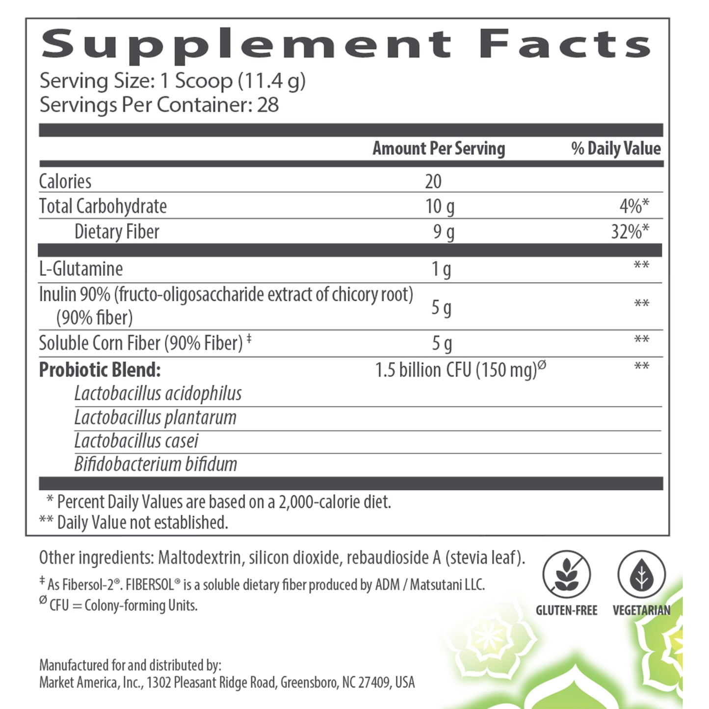 NutriClean先進纖維粉