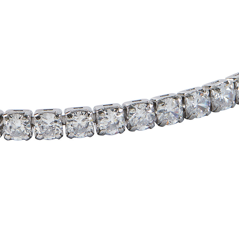 VIOLET - Round Cut Tennis Bracelet