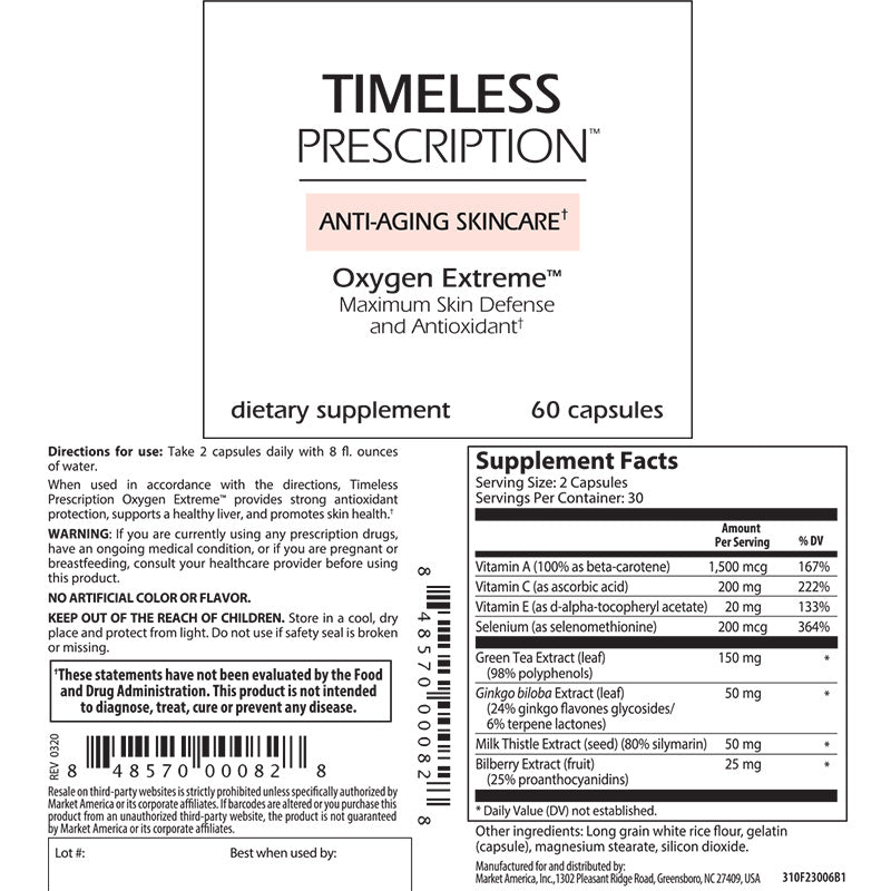 Timeless Prescription Oxygen Extreme