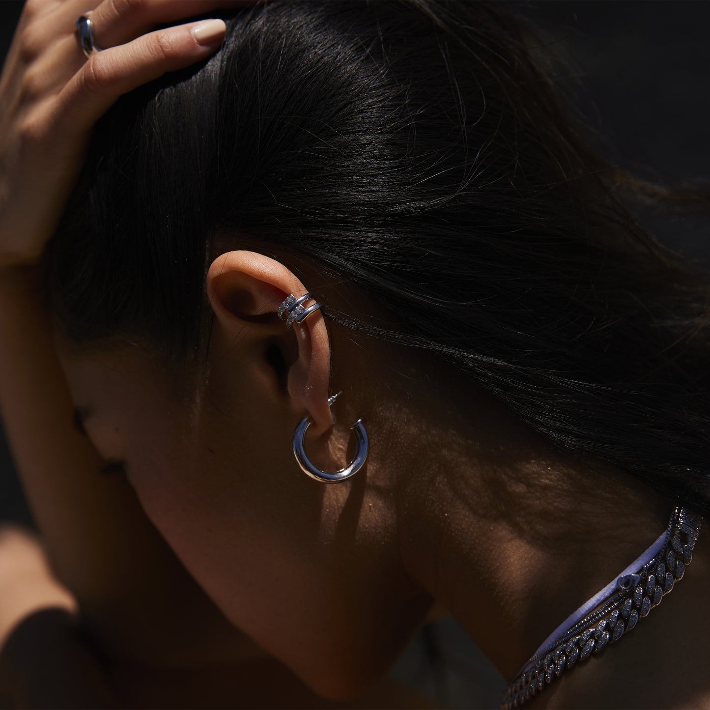PARIS – Classic Tube Hoop Earrings