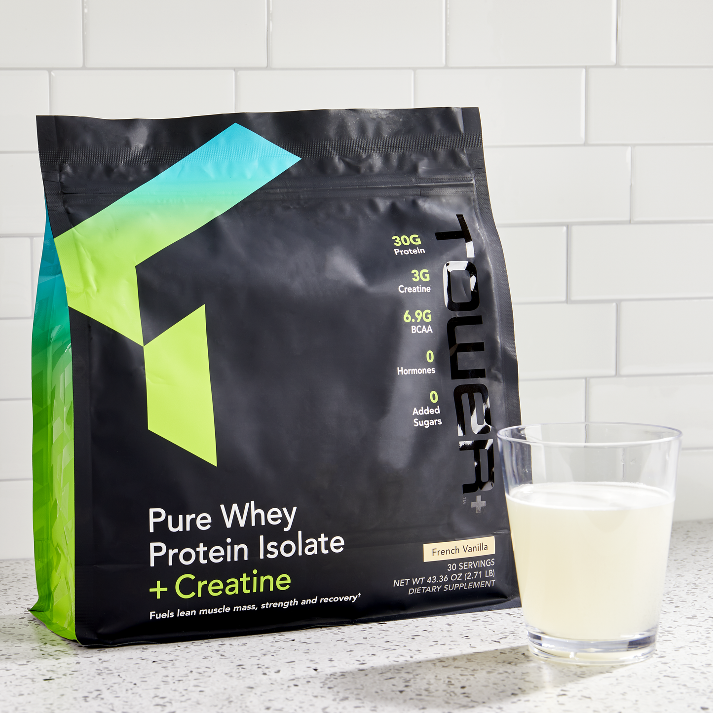 Tower+™ Pure Whey Protein Isolate + Creatine