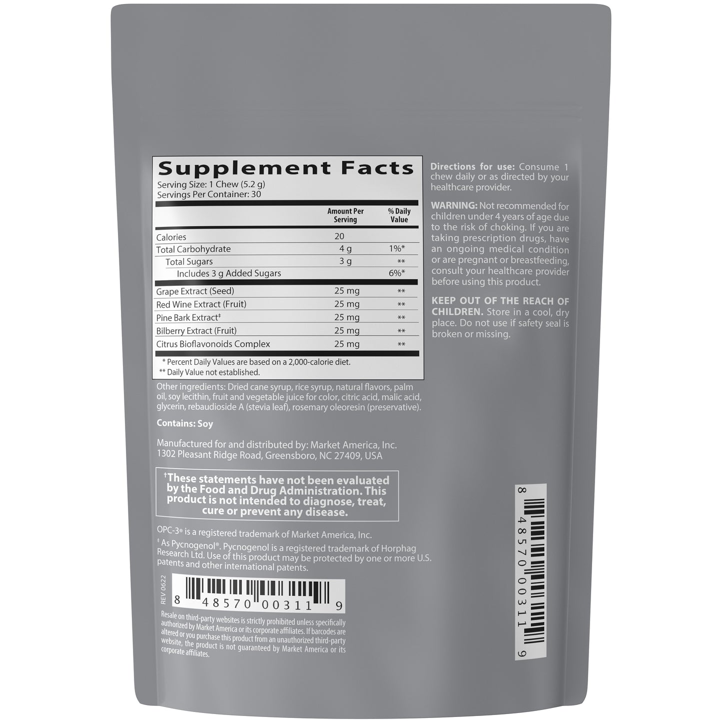 OPC-3® Chews
