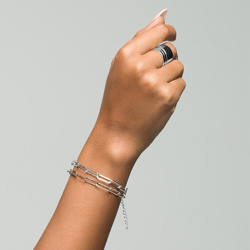 JUSTINE - Paperclip Bracelet