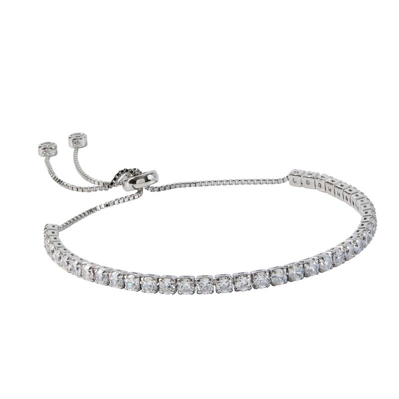 VIOLET - Round Cut Tennis Bracelet