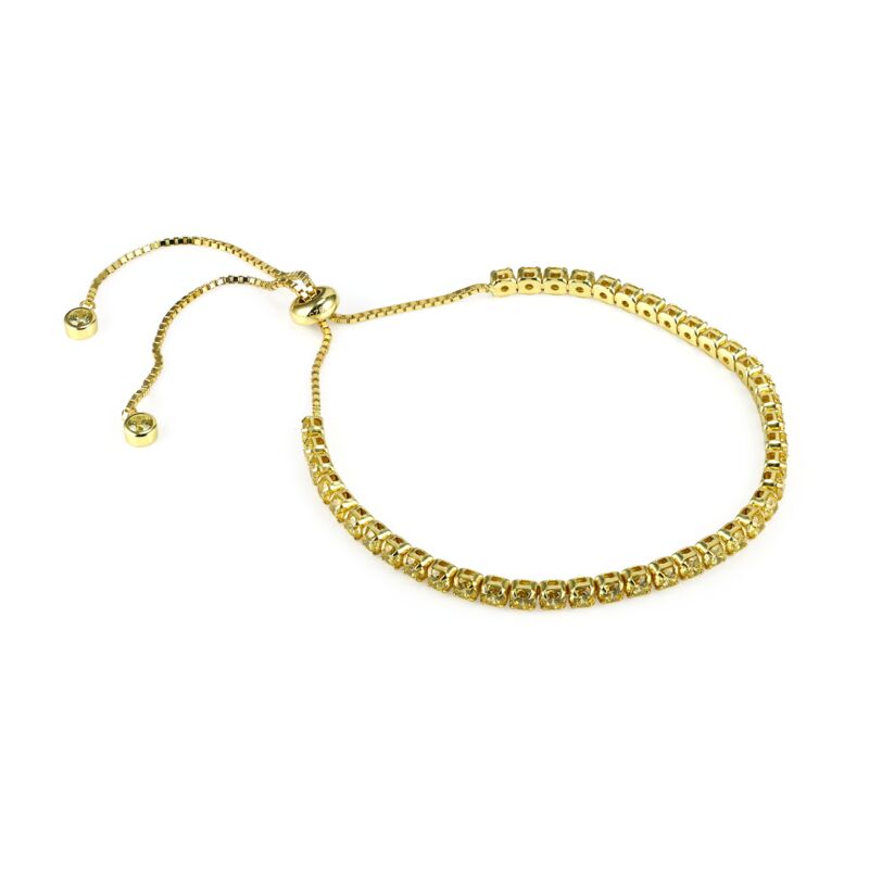 VIOLET - Round Cut Tennis Bracelet