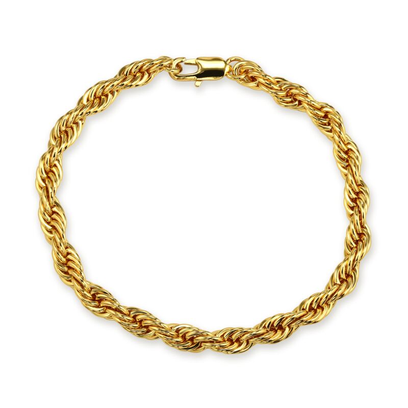 LEON - Extended 6 mm Rope Chain Bracelet