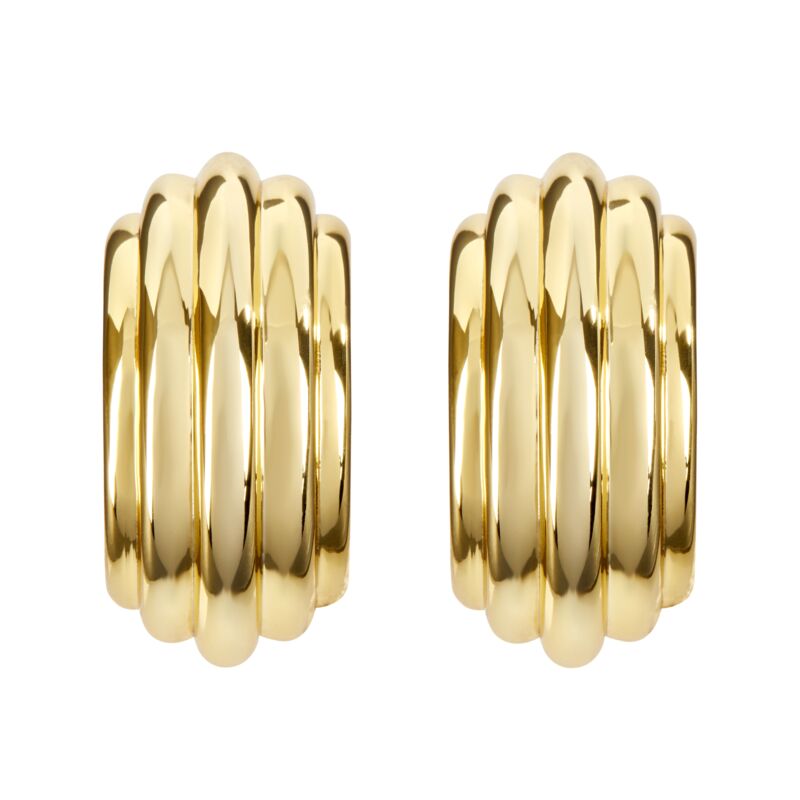 RAYE – Ribbed Earrings
