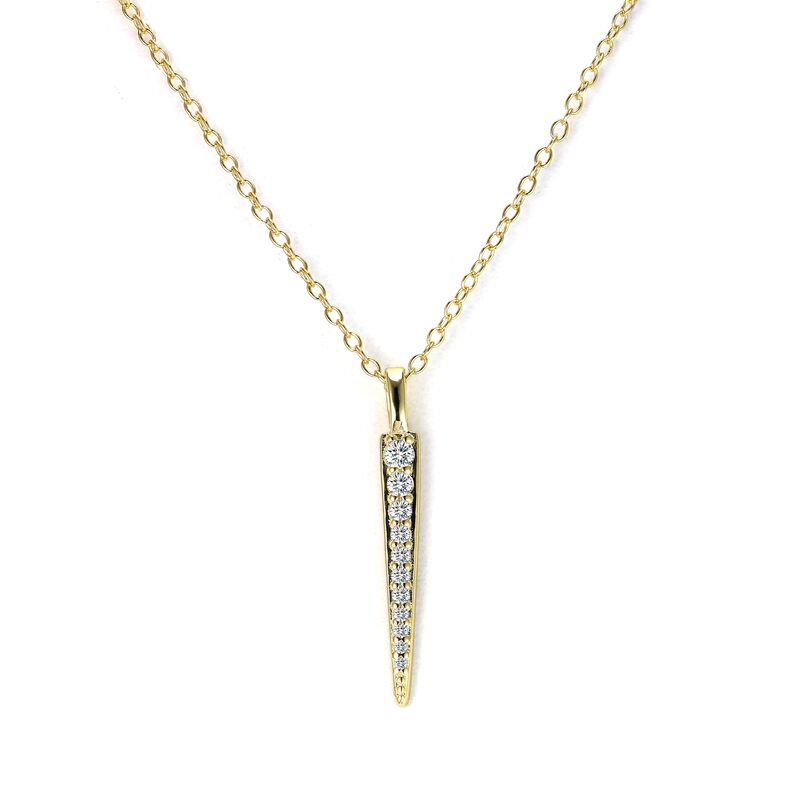 HEIDI - Pave Stick Necklace