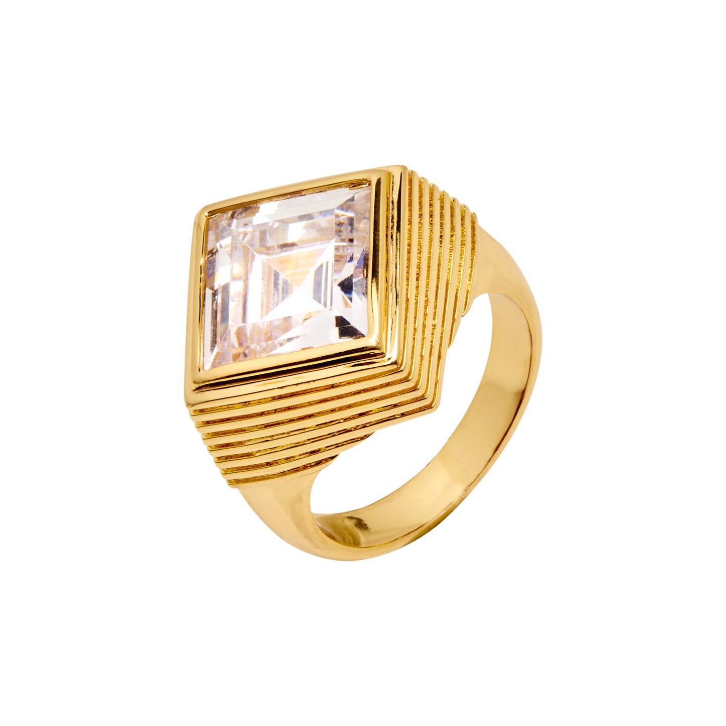 JULIOUS – Statement Square Ring