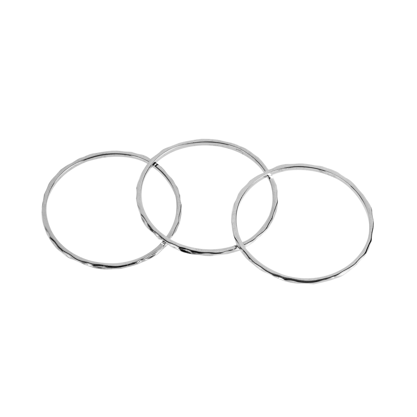 JAMES – Thin Hammered Ring Trio