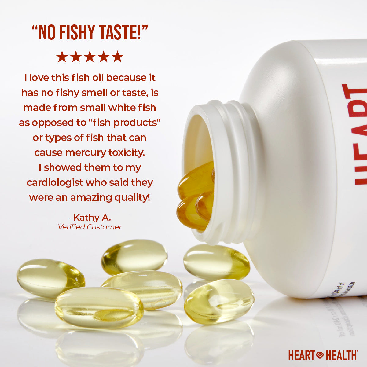 Heart Health™ Essential Omega III Fish Oil with Vitamin E