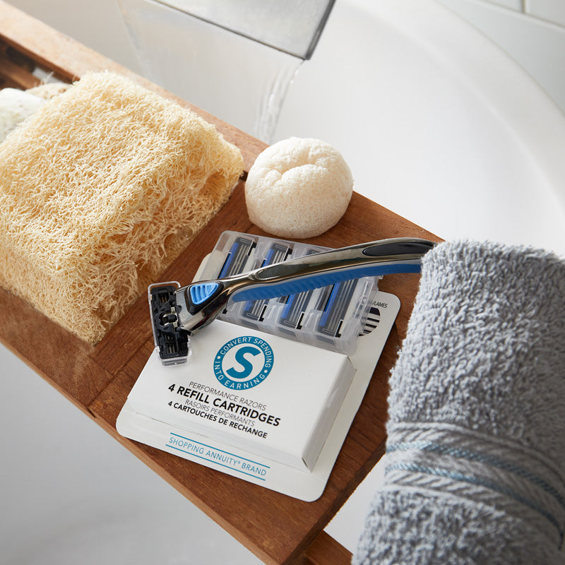 Shopping Annuity® Brand Performance Razors Refill Cartridges