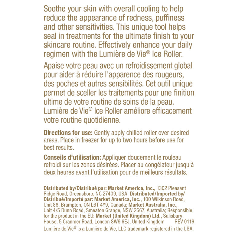 Lumière de Vie®冰肌按摩滾輪