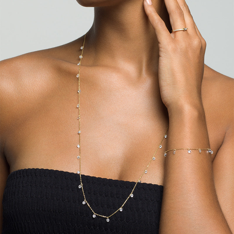 DESI - Pierced Round Cut Bracelet