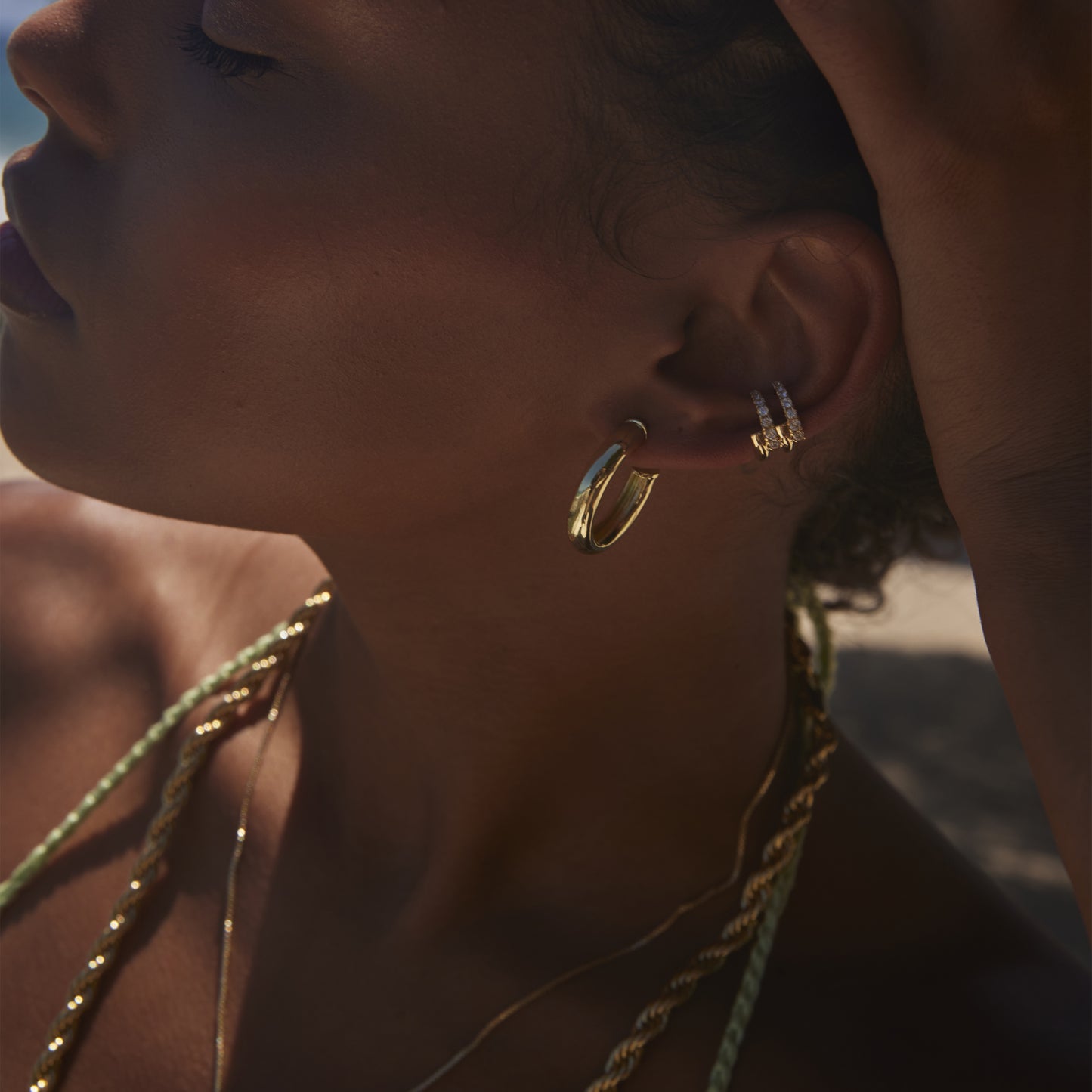 PARIS – Classic Tube Hoop Earrings