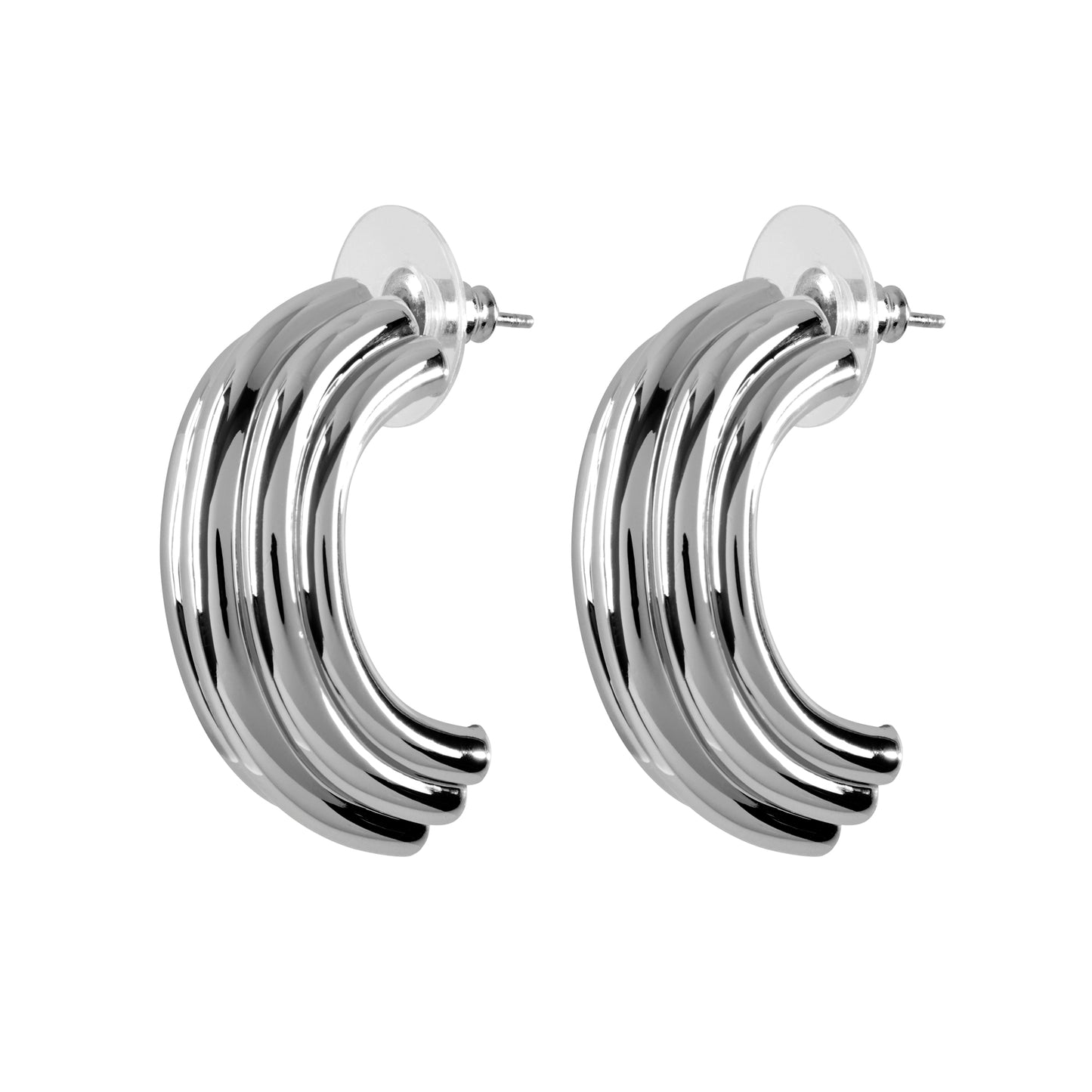 RAYE – Ribbed Earrings