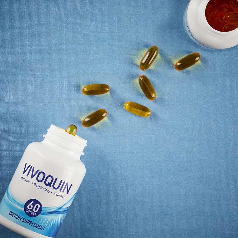 VivoQuin™魚油黑種草籽油複方膠囊食品