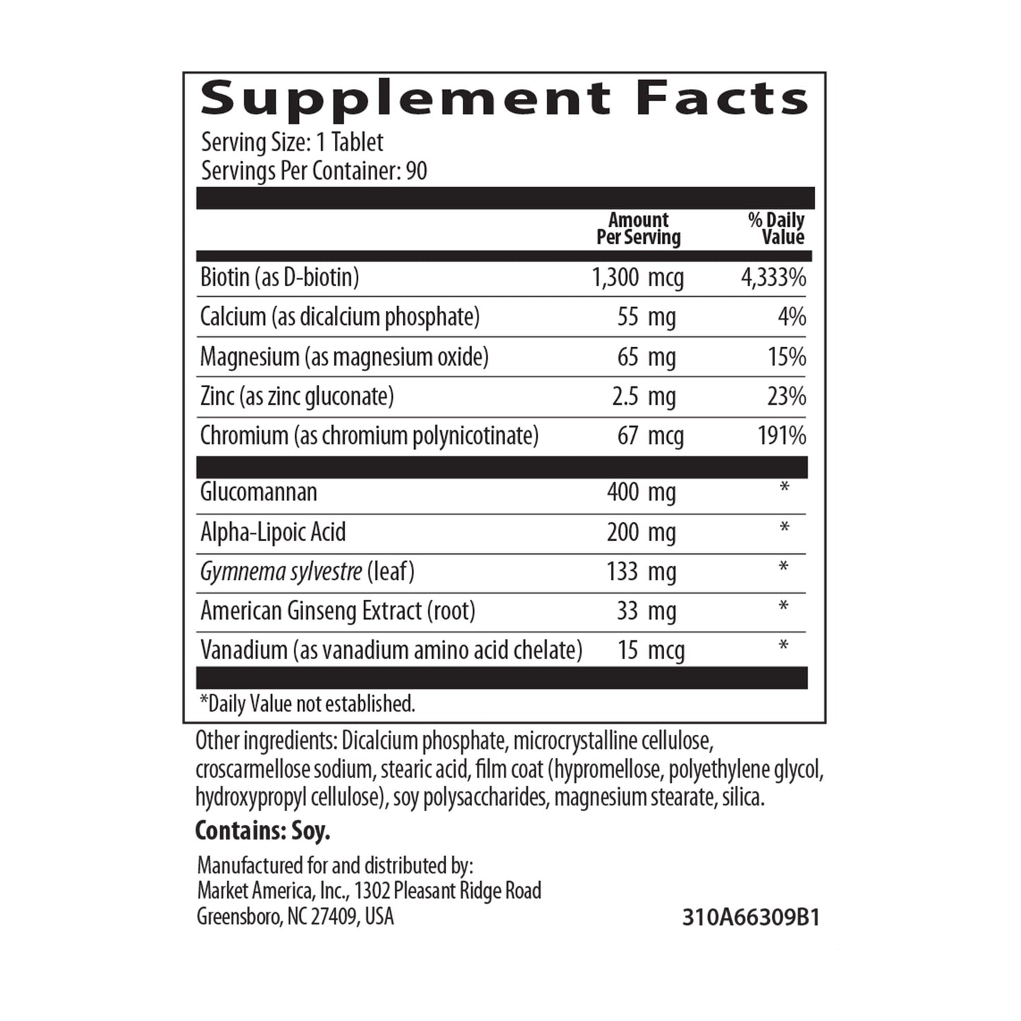 Advanced Level 90®維持血糖配方
