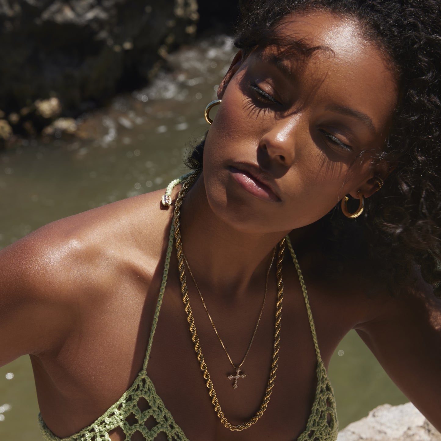 HELENA – Cross Necklace