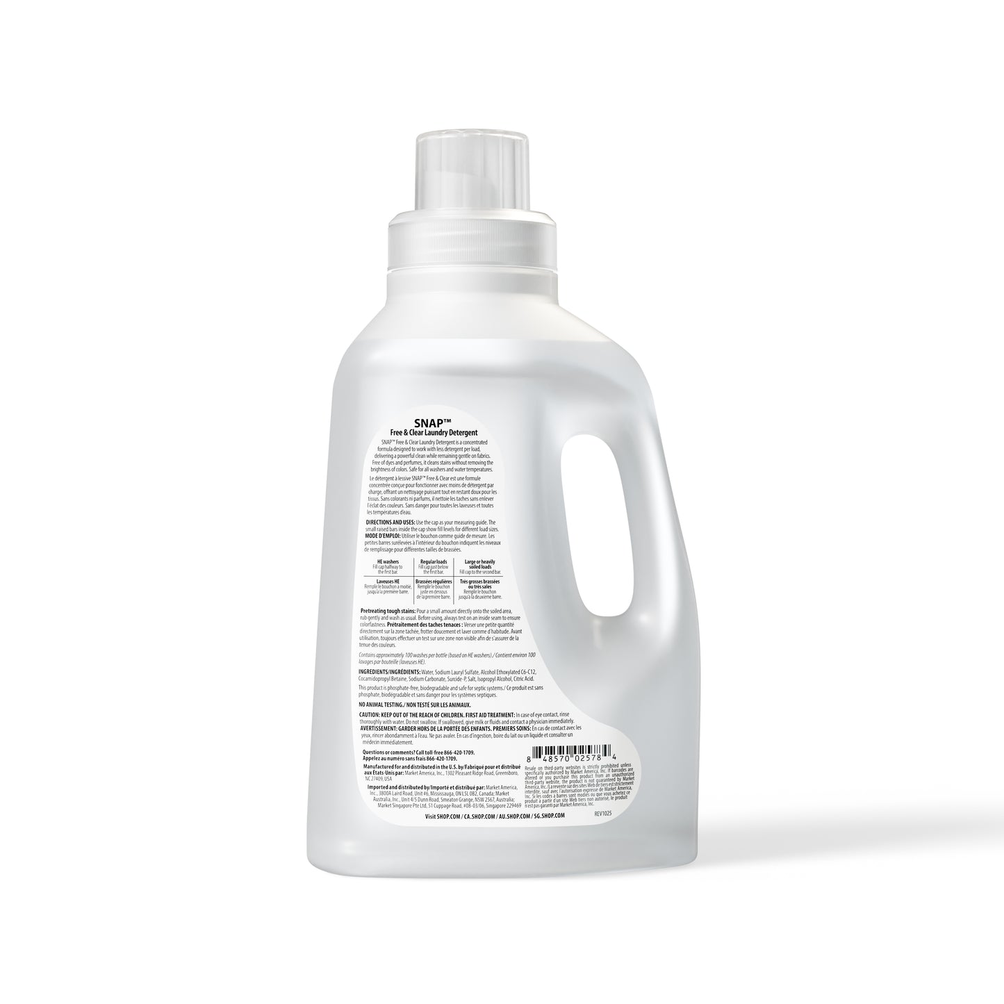 Snap™ Free & Clear Laundry Detergent