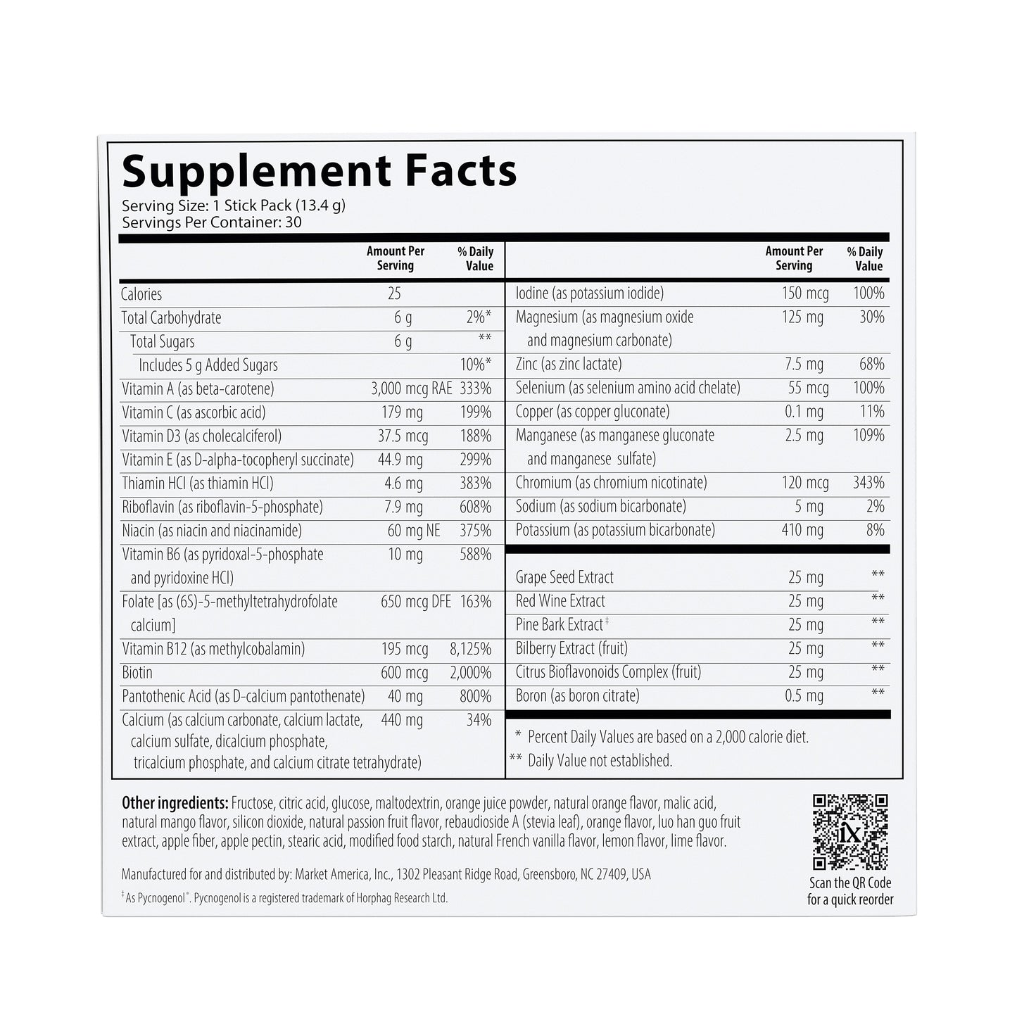 Isotonix® Daily Essentials Packets