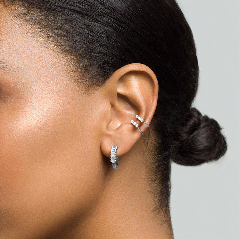 ZARA - 3 Stone Ear Cuff