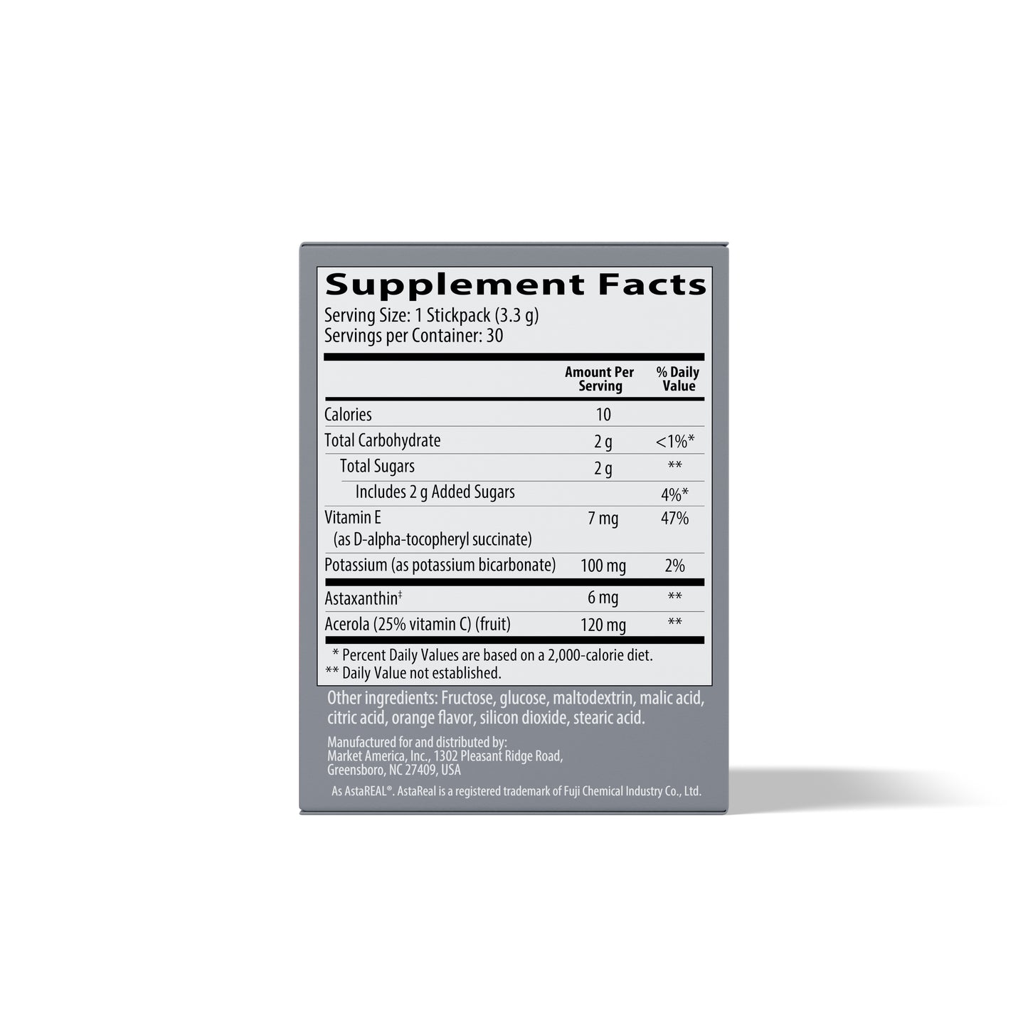 Isotonix®紅藻萃取精華粉末(含蝦紅素)