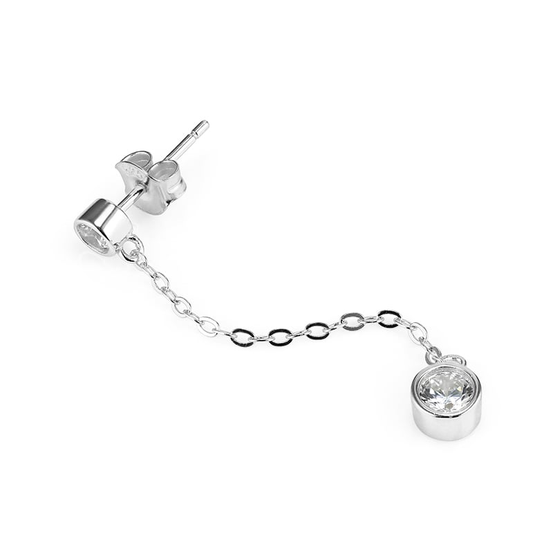 IRIS – Double Stone Drop Earrings