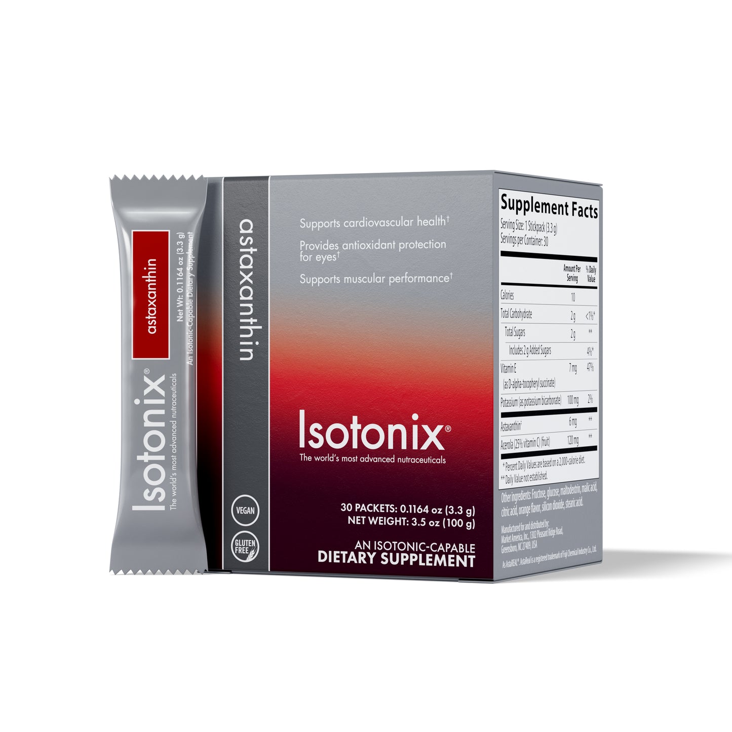 Isotonix®紅藻萃取精華粉末(含蝦紅素)