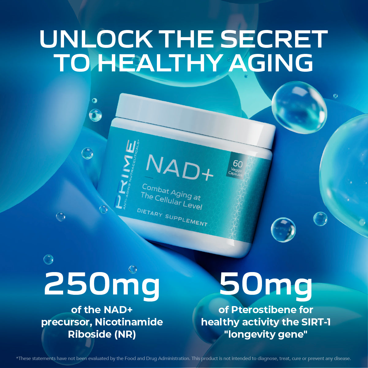 Prime Anti-Aging Nutraceuticals® NAD+菁源寶