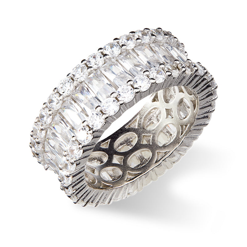MICHAEL - Mixed Cut Eternity Band